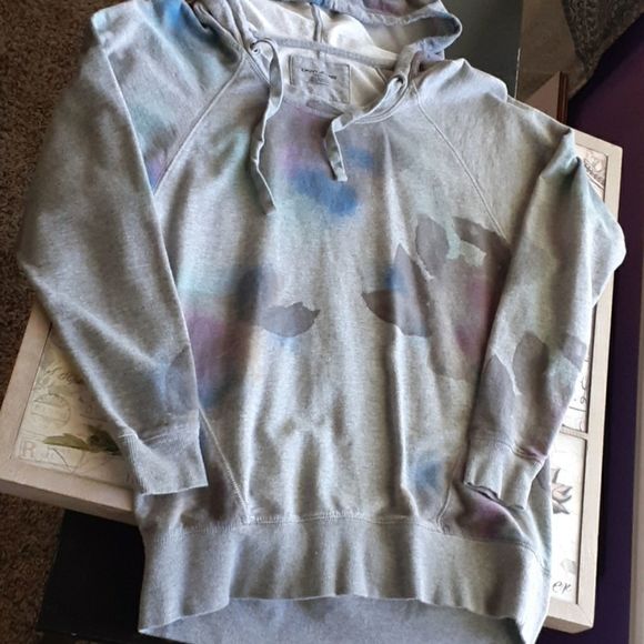 Dkny Tops - Cute DKNY Hoodie Splattered Sweater